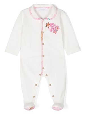 Roberto Cavalli Junior monogram cotton pyjamas - 00005