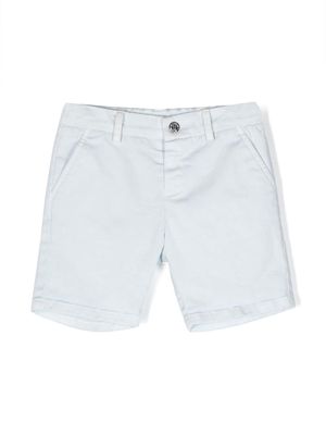 Roberto Cavalli Junior Monogram-patch cotton shorts - 05171