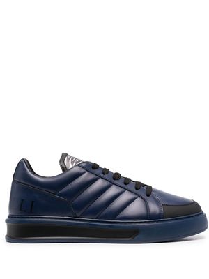 Roberto Cavalli low-top leather sneakers - Blue