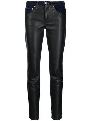 Roberto Cavalli panelled-design jeans - Black