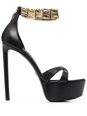Roberto Cavalli platform stiletto sandals - Black