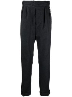 Roberto Cavalli pleated tailored trousers - Black