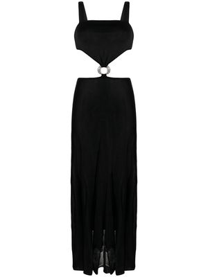 Roberto Cavalli ring-embellished dress - Black