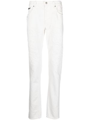 Roberto Cavalli straight-leg jeans - White