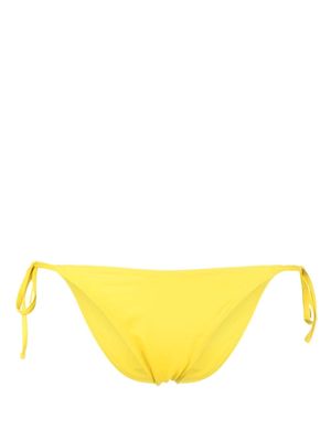 Roberto Cavalli tie-fastening bikini bottoms - Yellow