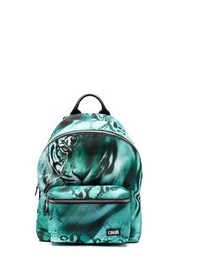 Roberto Cavalli Tiger and Python print backpack - MT028