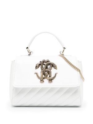 Roberto Cavalli top-handle bag - White