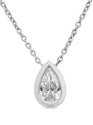 Roberto Coin Pre-Owned 18kt white gold Tiny Treasures diamond necklace - Silver