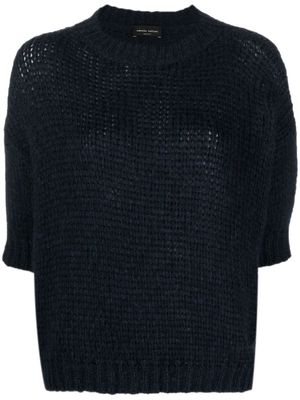 Roberto Collina chunky knitted sweater - Blue