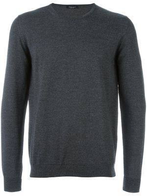 Roberto Collina classic knitted sweater - Grey