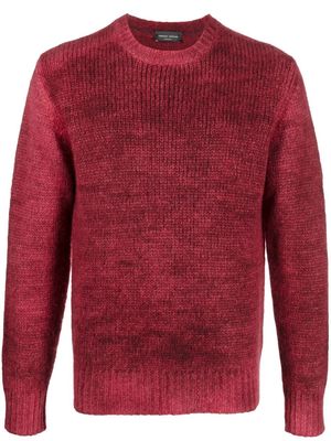 Roberto Collina crew-neck knitted wool jumper - Red