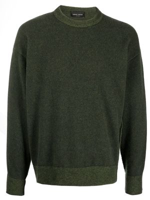 Roberto Collina crewneck wool jumper - Green