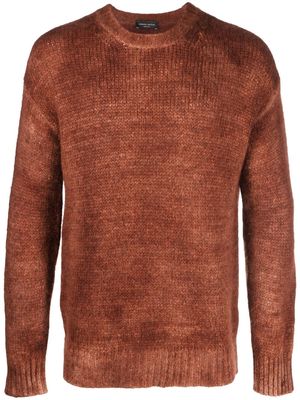 Roberto Collina fine-knit alpaca-blend jumper - Orange