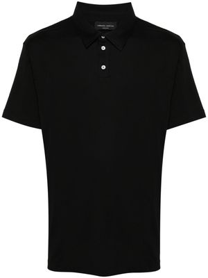 Roberto Collina jersey polo shirt - Black