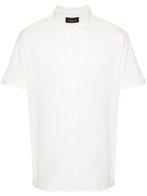 Roberto Collina jersey polo shirt - White