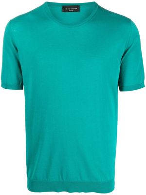 Roberto Collina knitted cotton T-shirt - Green