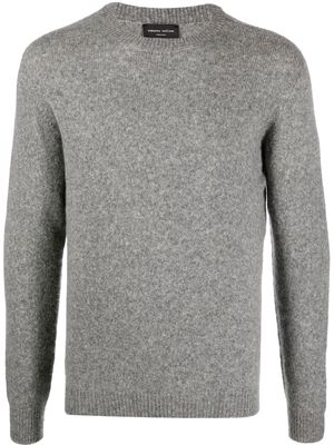 Roberto Collina knitted crew-neck jumper - Grey