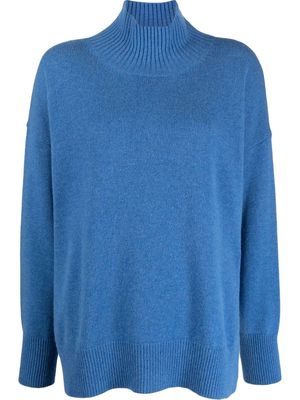 Roberto Collina knitted roll-neck jumper - Blue