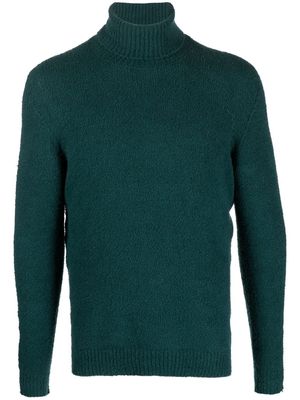 Roberto Collina knitted roll-neck jumper - Green