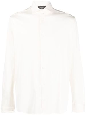 Roberto Collina long-sleeve cotton shirt - White