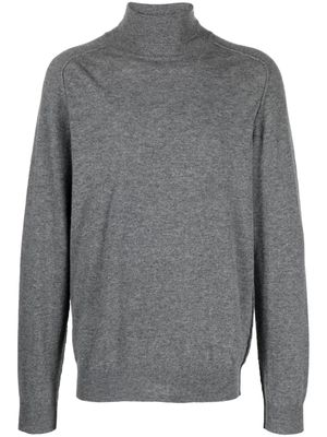 Roberto Collina mélange fine-knit jumper - Grey