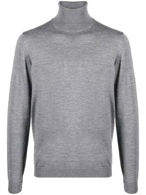 Roberto Collina roll-neck knit jumper - Grey