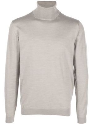 Roberto Collina roll neck knitted sweater - Grey