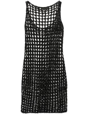 Roberto Collina sequin-embellished dress - Black