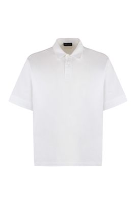 Roberto Collina Short Sleeve Cotton Polo Shirt