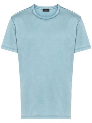 Roberto Collina shortsleeved cotton T-shirt - Blue