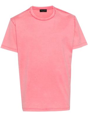 Roberto Collina shortsleeved cotton T-shirt - Pink