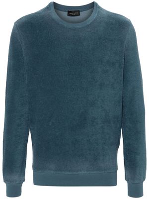 Roberto Collina terry-cloth sweatshirt - Blue