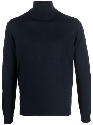 Roberto Collina wool roll-neck jumper - Blue