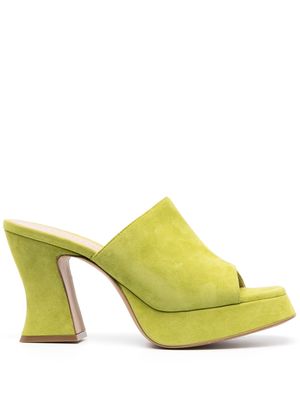 Roberto Festa 105mm open-toe sandals - Green