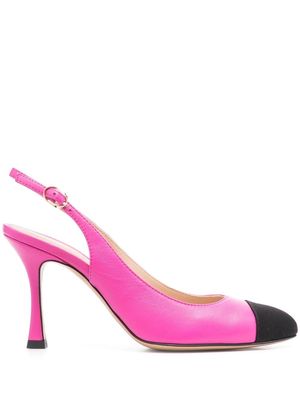 Roberto Festa 95mm two-tone pumps - Pink