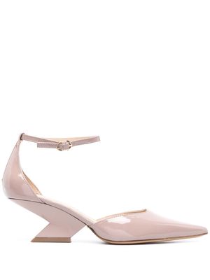 Roberto Festa pointed-toe leather pumps - Neutrals