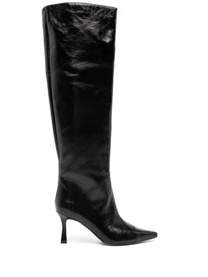 Roberto Festa Ziad 85mm leather boots - NERO