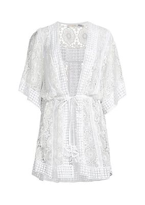 Robin Lace Cover-Up Minidress