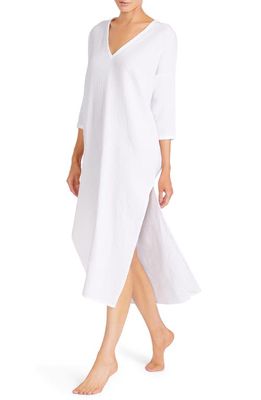 Robin Piccone Emily Cover-Up Tunic Dress in White