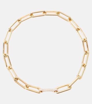 Robinson Pelham Identity 18kt gold chain necklace with diamonds