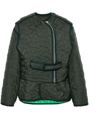 Robyn Lynch layered quilted jacket - Green