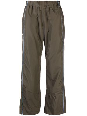 Robyn Lynch piping-detail track pants - Brown