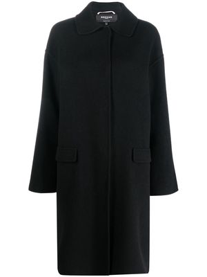 Rochas Mantel single-breasted coat - Black