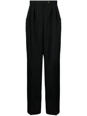 Rochas virgin-wool tailored trousers - Black