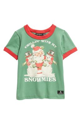 Rock Your Baby Kids' My Snomies Graphic T-Shirt in Green