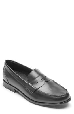 Rockport Keaton Penny Loafer in Black