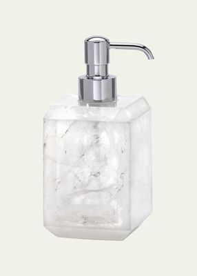 Rockwell Clear Pump Soap Dispenser