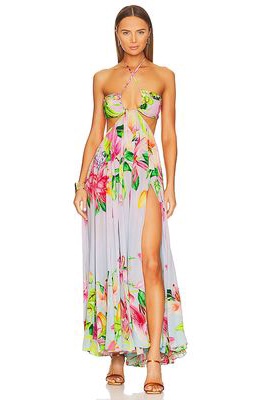ROCOCO SAND Lora Long Dress in Baby Blue
