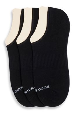 Rodd & Gunn 3-Pack Edgecumbe No-Show Socks in Onyx