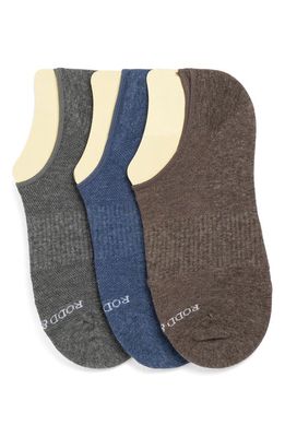 Rodd & Gunn 3-Pack Edgecumbe No-Show Socks in Washed Multi